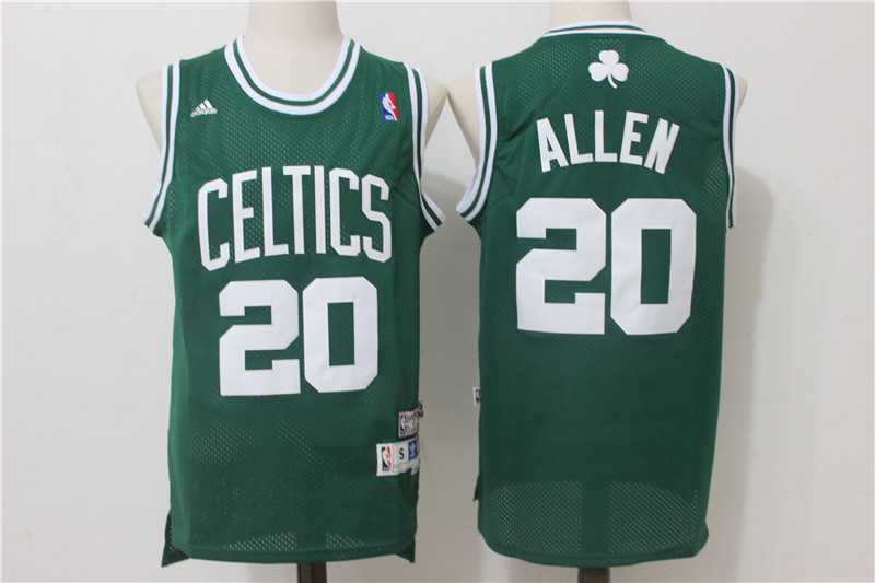 Boston Celtics #20 Ray Allen Green Hardwood Classics Swingman Stitched Jersey,We sell and wholesale Boston Celtics #20 Ray Allen Green Hardwood Classics Swingman Stitched Jersey on line form chian!